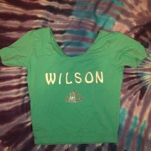 PHISH Wilson handmade American Apparel Crop Top!